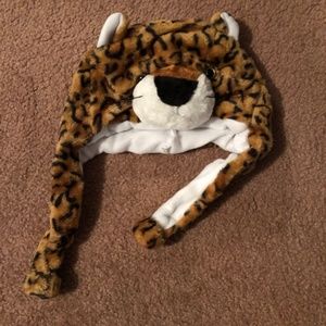 Leopard Kid's Toboggan 100% polyester, brand new!